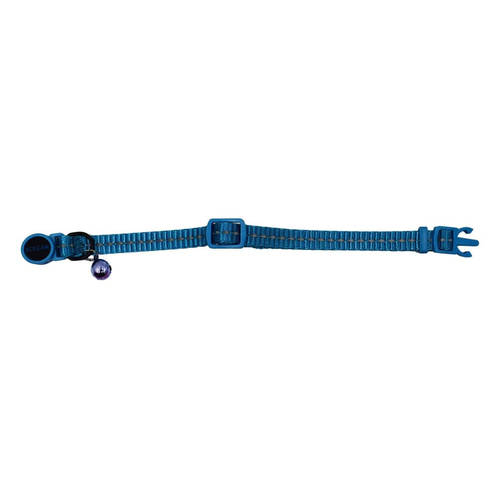 Scream Reflective Break-Away Nylon Cat Collar 19-31cm