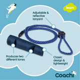 Coachi Two-Tone Whistle Navy