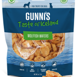 Gunni's Wolffish Wafers Dog Treats 85g