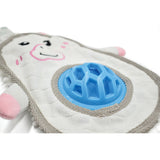 PuppyPlay Flatty Crinkle Treat Belly Puppy Toy