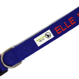 Bamboo Dog ID Collar Personalised Embroidery