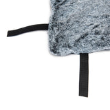 Superior Roll-Up Pet Travel Mat Artic Faux Fur
