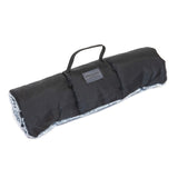 Superior Roll-Up Pet Travel Mat Artic Faux Fur