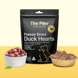 Freeze Dried Duck Hearts 72g