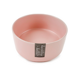 Zen Ceramic Single Stand & Bowl 850ml Pink