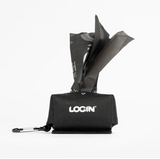 Textile Bag Holder with Compostable Roll