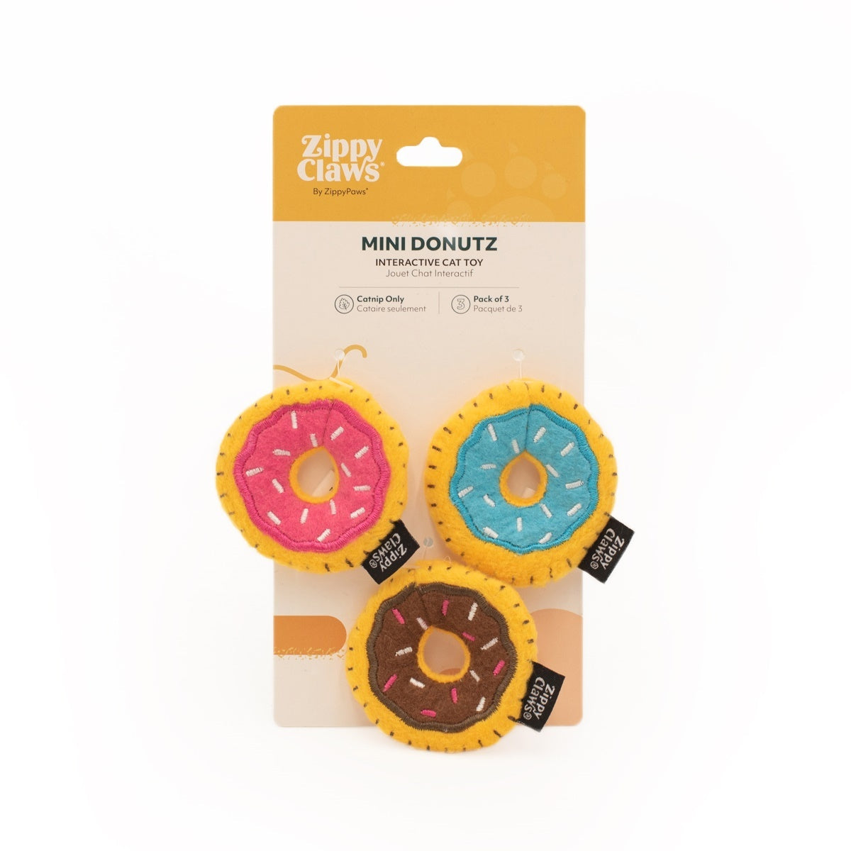 Mini Donutz 3pk for Cats *