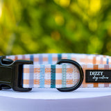 Vintage Gingham Value Range Dog Collar *