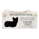 Hanging Sign Yorkshire Terrier *